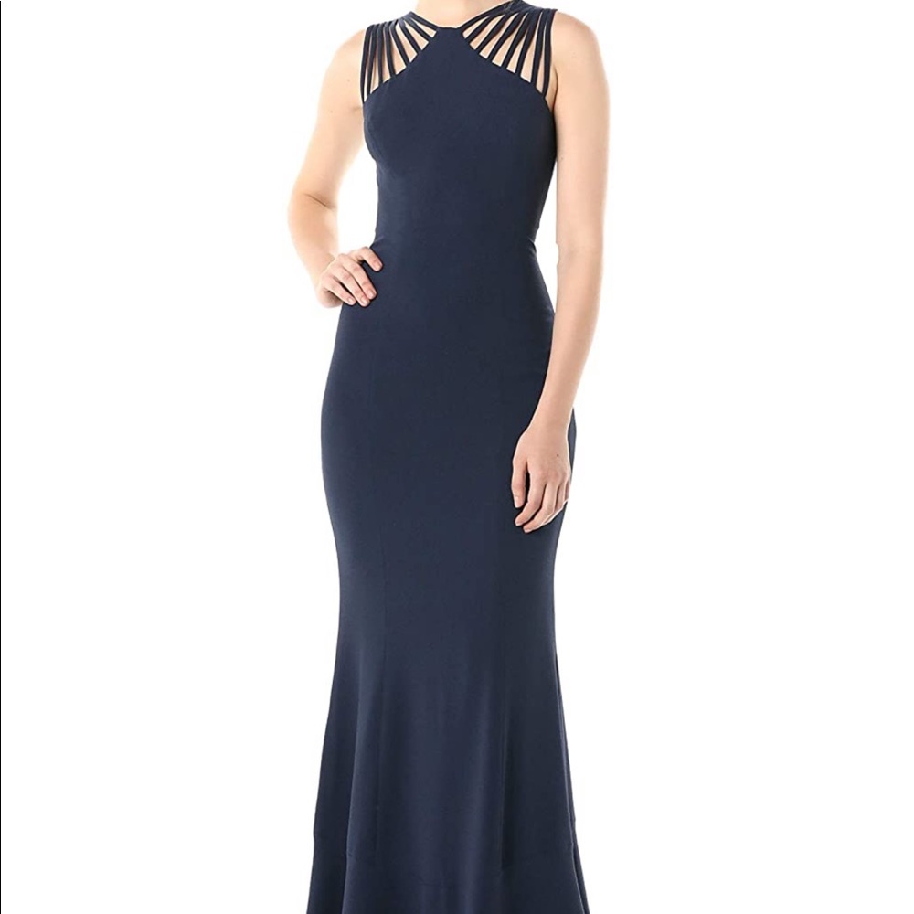Dress The Population Harlow Crepe Gown
